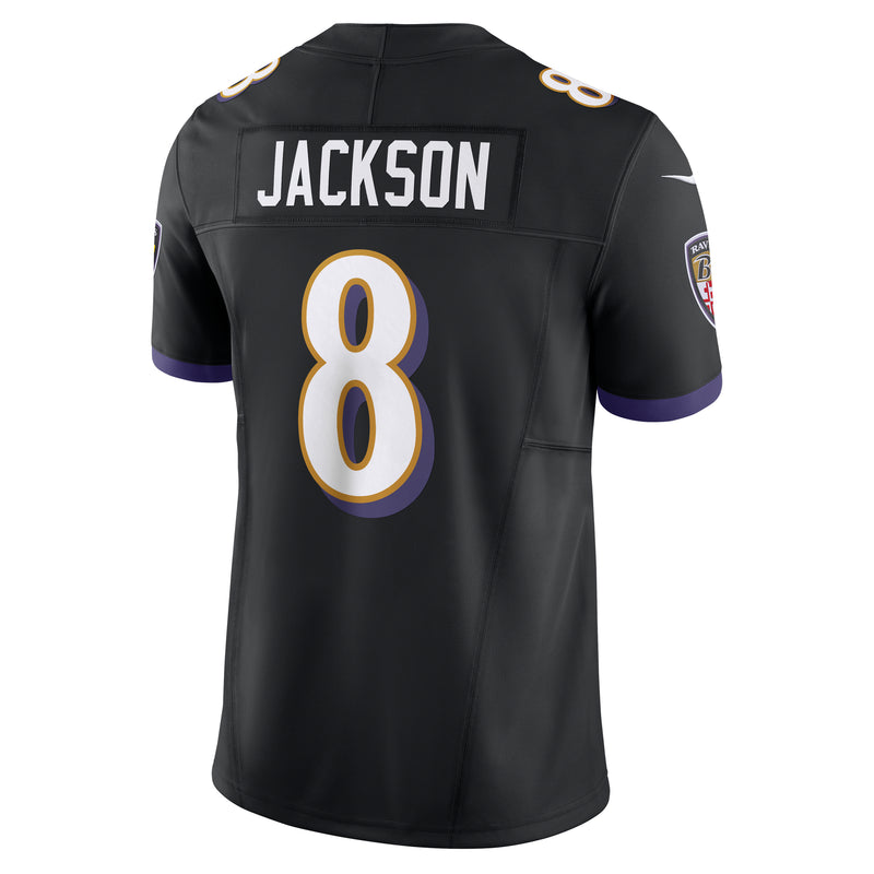 Load image into Gallery viewer, Lamar Jackson Baltimore Ravens NFL Nike Vapor F.U.S.E. Limited Player Black Jersey
