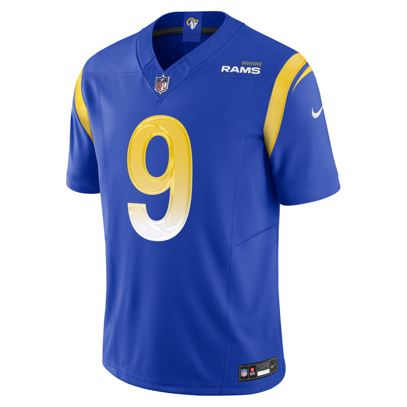 Load image into Gallery viewer, Matthew Stafford Los Angeles Rams NFL Nike Vapor F.U.S.E. Limited Player Blue Jersey
