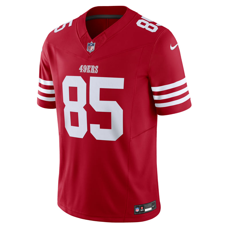 Load image into Gallery viewer, George Kittle San Francisco 49ers NFL Nike Vapor F.U.S.E. Limited Player Red Jersey
