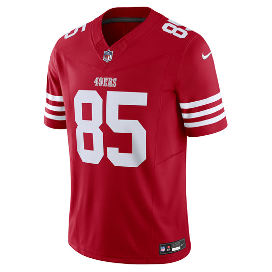George Kittle San Francisco 49ers NFL Nike Vapor F.U.S.E. Limited Player Red Jersey