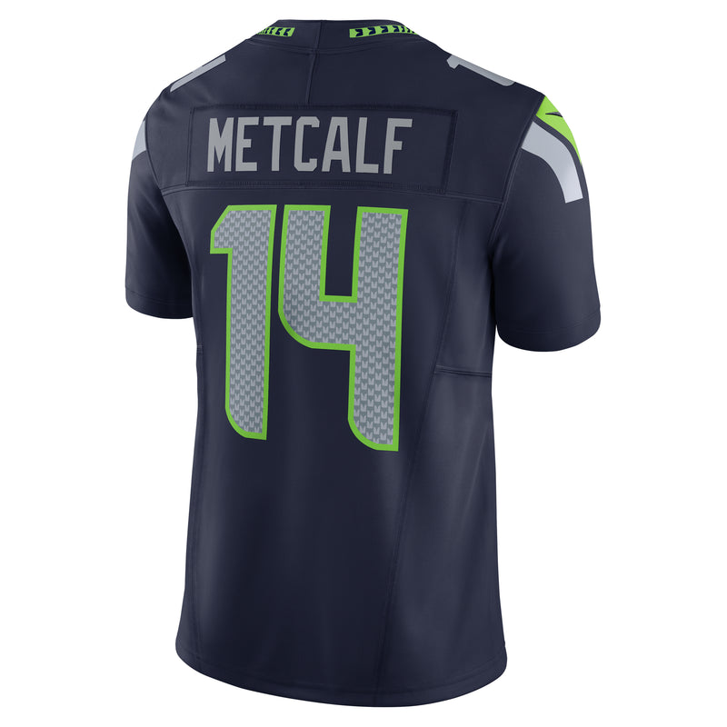 Load image into Gallery viewer, DK Metcalf Seattle Seahawks NFL Nike Vapor F.U.S.E. Limited Player Navy Jersey
