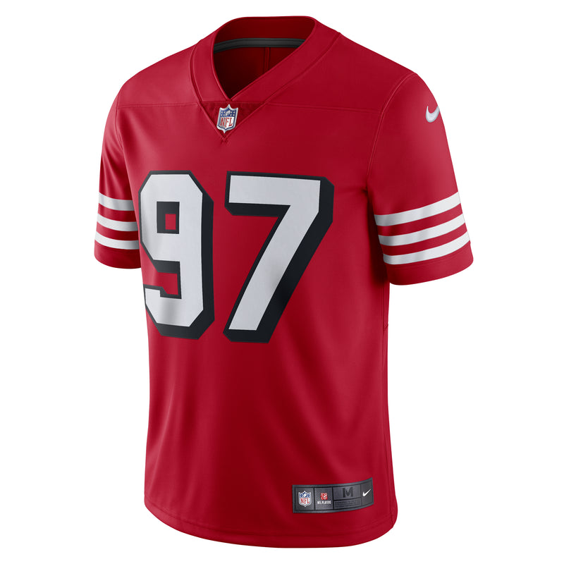 Load image into Gallery viewer, Nick Bosa San Francisco 49ers NFL Nike Limited Player Red Jersey
