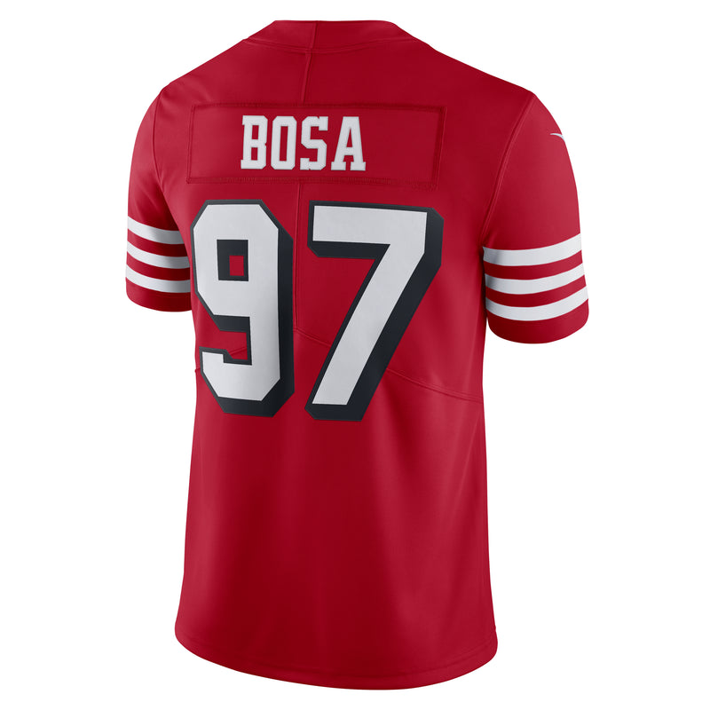Load image into Gallery viewer, Nick Bosa San Francisco 49ers NFL Nike Limited Player Red Jersey
