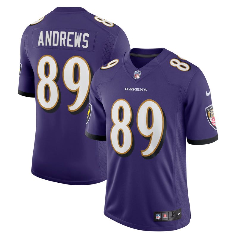 Load image into Gallery viewer, Mark Andrews Baltimore Ravens NFL Nike Limited Player Purple Jersey

