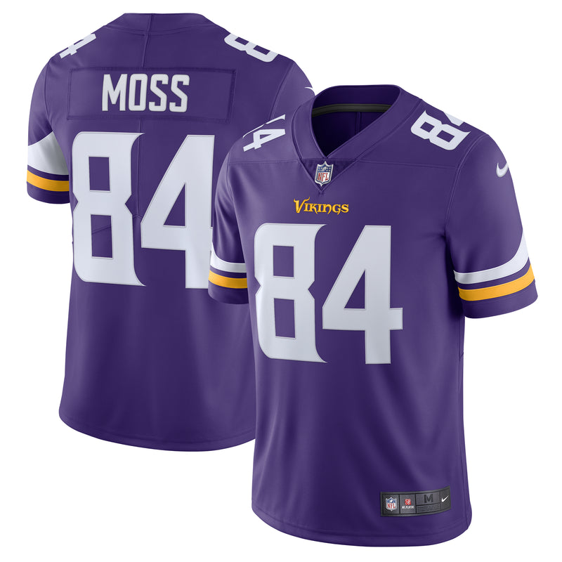 Load image into Gallery viewer, Randy Moss Minnesota Vikings NFL Nike Limited Player Purple Jersey
