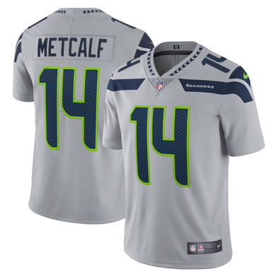 DK Metcalf Seattle Seahawks NFL Nike Limited Player Grey Jersey
