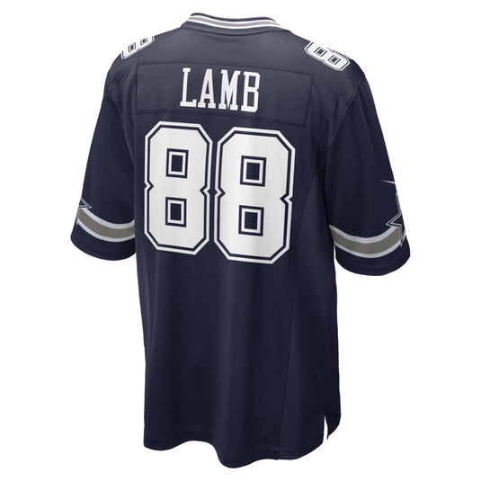 CeeDee Lamb Dallas Cowboys NFL Nike Game Player Navy Jersey