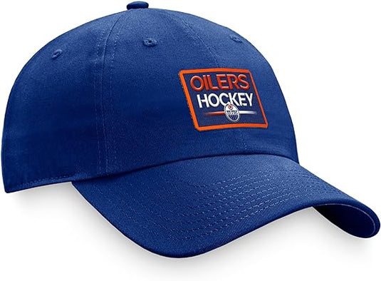 Casquette réglable authentique Pro Prime Graphic NHL des Oilers d'Edmonton