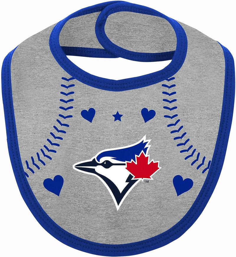 Chargez l&#39;image dans la visionneuse de la galerie, Ensemble 3 pièces MLB Love of Baseball des Blue Jays de Toronto pour bébé

