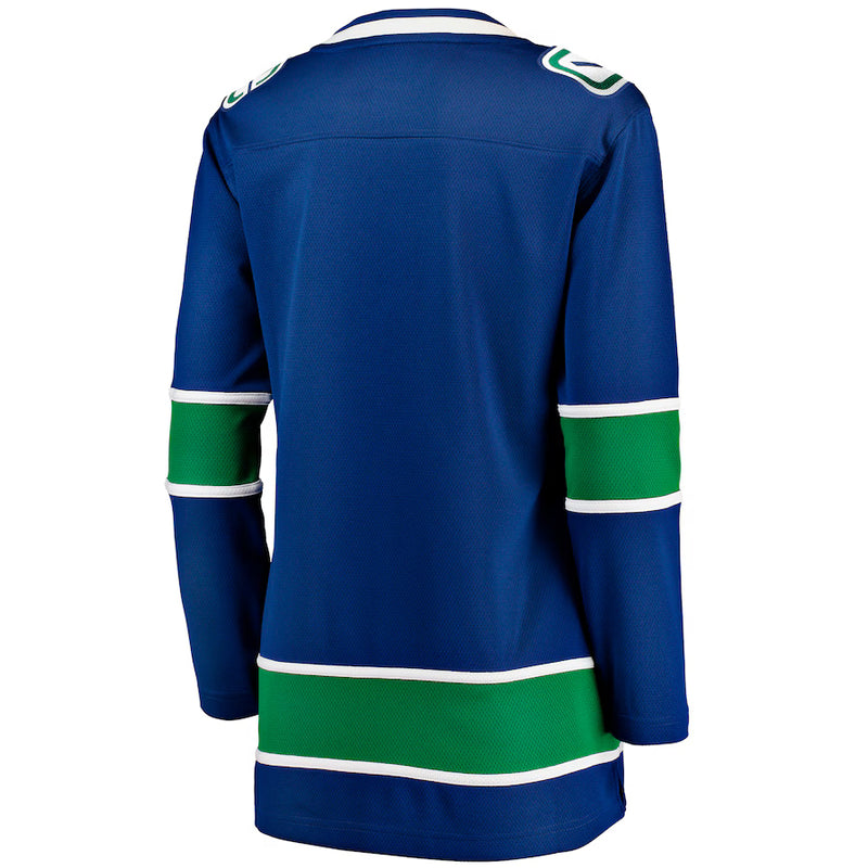 Load image into Gallery viewer, Women&#39;s Vancouver Canucks NHL Fanatics Breakaway Home Jersey
