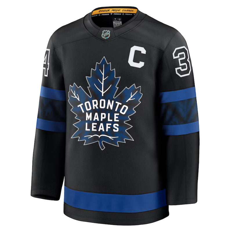 Load image into Gallery viewer, Auston Matthews Toronto Maple Leafs NHL Fanatics Premium Alternate Jersey

