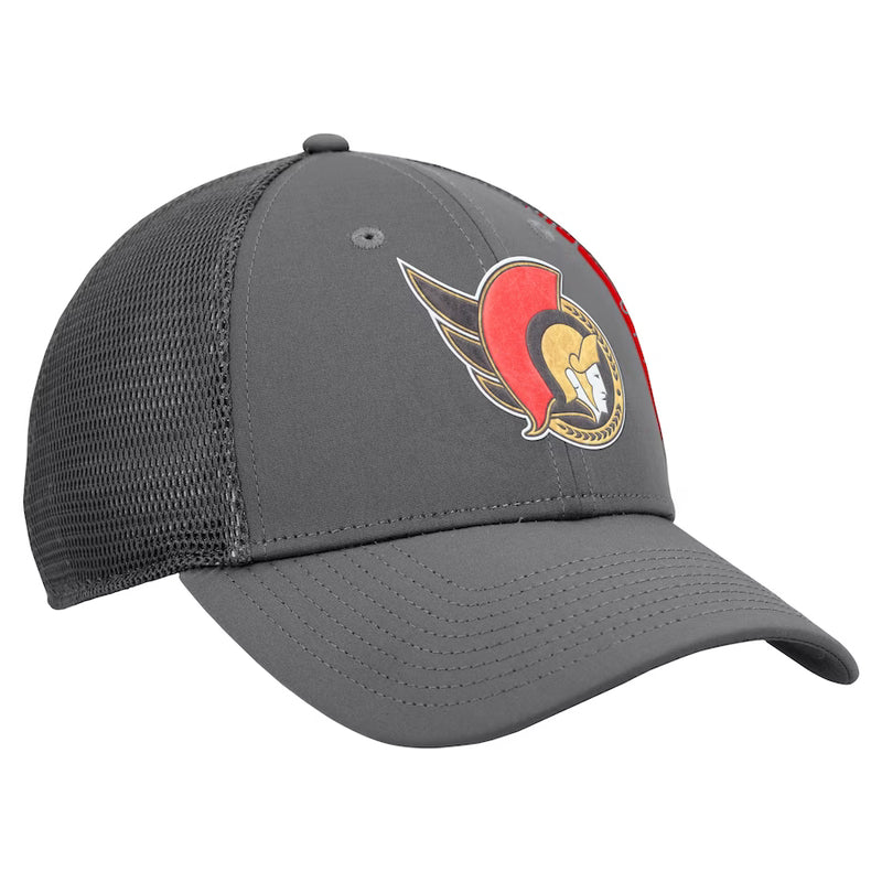 Load image into Gallery viewer, Ottawa Senators NHL Authentic Pro Home Ice Trucker Snapback Cap
