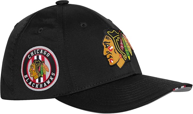 Load image into Gallery viewer, Youth Chicago Blackhawks NHL Draft Podium Adjustable Cap
