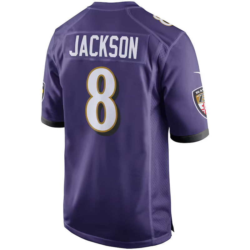 Load image into Gallery viewer, Lamar Jackson Baltimore Ravens NFL Nike Game Player Purple Jersey
