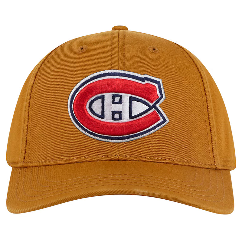 Load image into Gallery viewer, Montreal Canadiens NHL Hepcat Washed Twill Adjustable Tan Cap
