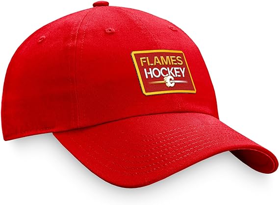 Chargez l&#39;image dans la visionneuse de la galerie, Casquette ajustable avec graphisme NHL Authentic Pro Prime des Flames de Calgary
