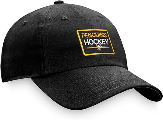 Casquette ajustable à motif graphique Authentic Pro Prime des Penguins de Pittsburgh de la LNH