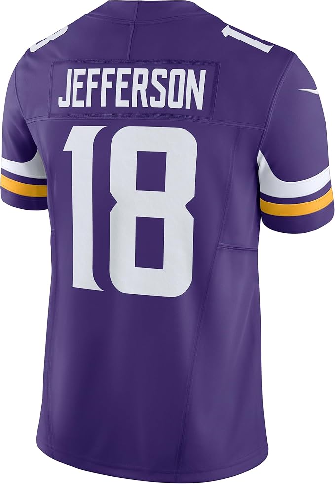 Load image into Gallery viewer, Justin Jefferson Minnesota Vikings NFL Nike Game Player Purple Jersey
