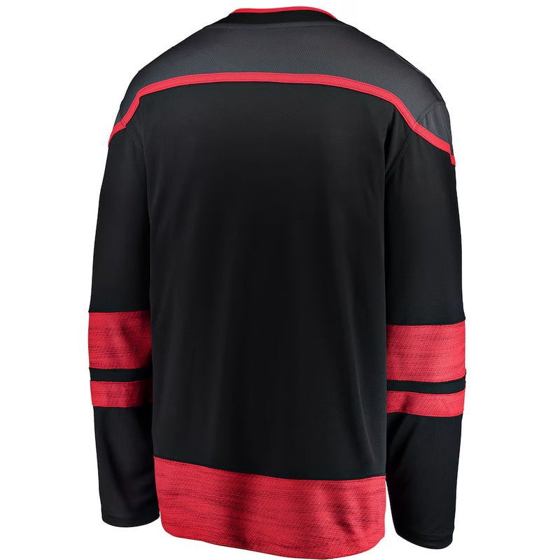 Load image into Gallery viewer, Carolina Hurricanes NHL Fanatics Breakaway Home Black Jersey
