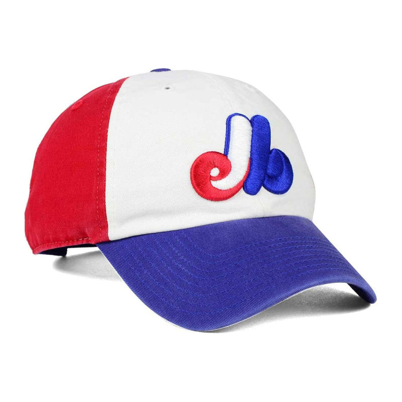 Load image into Gallery viewer, Montreal Expos MLB Tri-Colour Clean Up Cap

