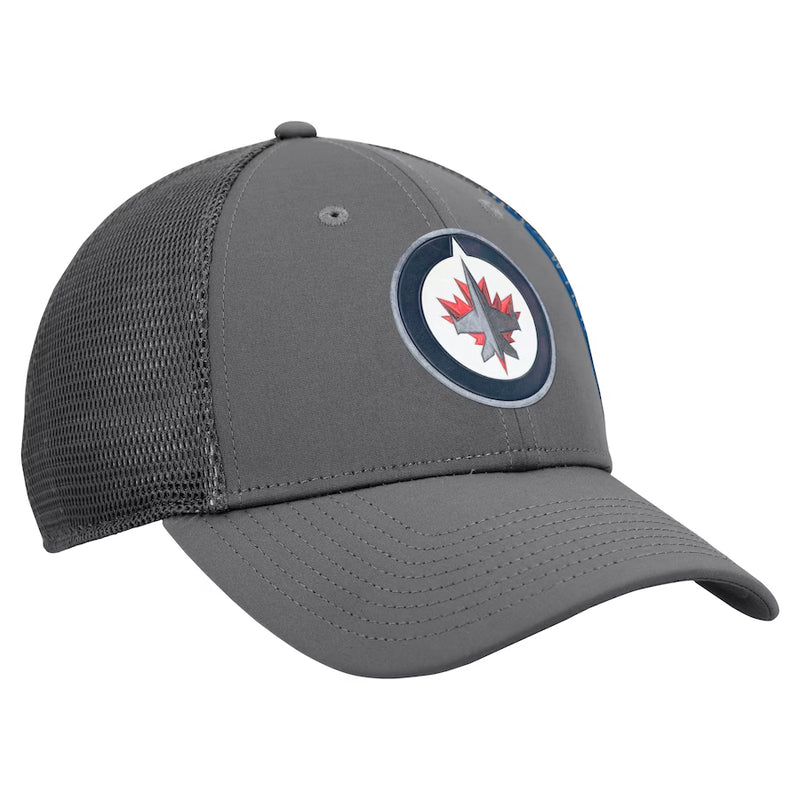 Load image into Gallery viewer, Winnipeg Jets NHL Authentic Pro Home Ice Trucker Snapback Cap
