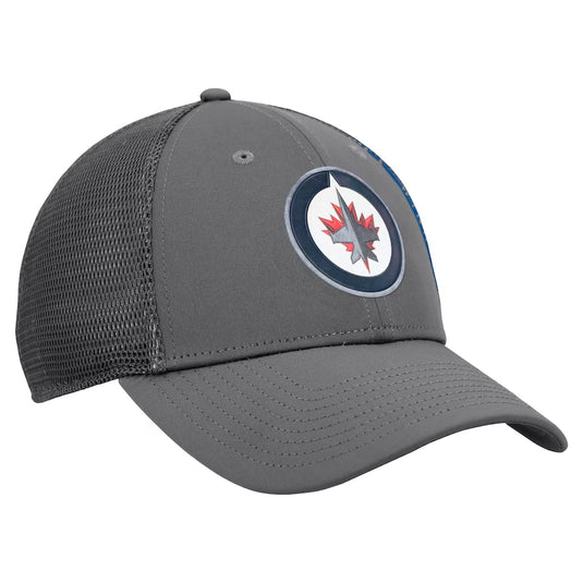 Casquette snapback authentique Pro Home Ice Trucker des Jets de Winnipeg de la LNH