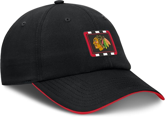 Load image into Gallery viewer, Chicago Blackhawks NHL Authentic Pro Rink Pinnacle Adjustable Cap
