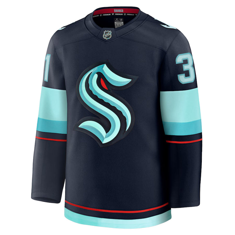 Load image into Gallery viewer, Philipp Grubauer Seattle Kraken NHL Fanatics Premium Home Jersey
