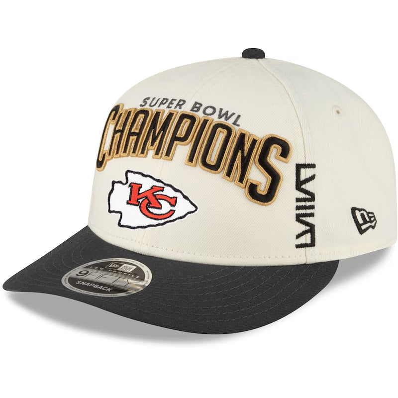 Load image into Gallery viewer, Kansas City Chiefs NFL Super Bowl LVIII Champions Locker Room 9FIFTY Cap
