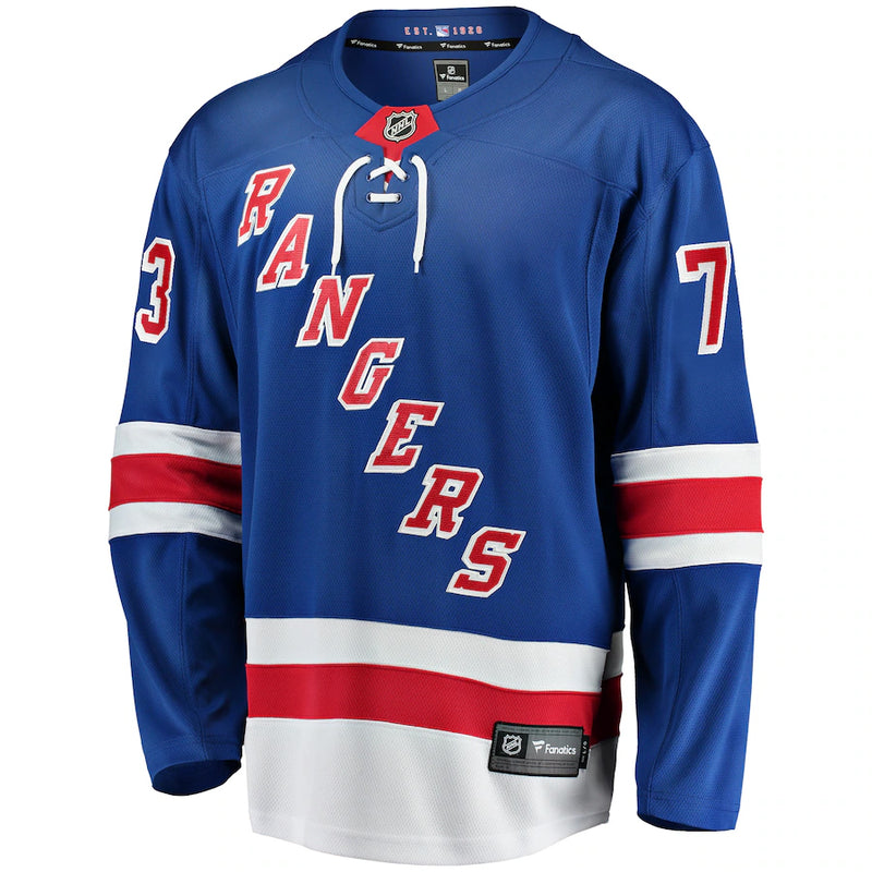 Chargez l&#39;image dans la visionneuse de la galerie, Matt Rempe New York Rangers NHL Fanatics Breakaway Home Jersey
