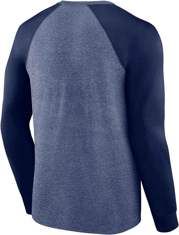 Load image into Gallery viewer, Dallas Cowboys NFL Fundamentals Twisted Slub Long Sleeve Raglan T-Shirt
