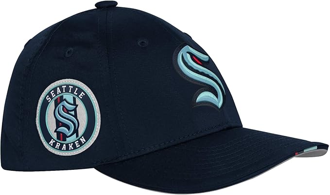 Load image into Gallery viewer, Youth Seattle Kraken NHL Draft Podium Adjustable Cap
