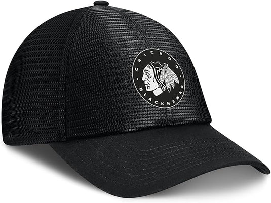 Chicago Blackhawks NHL Sin Bin Mesh Adjustable Trucker Cap