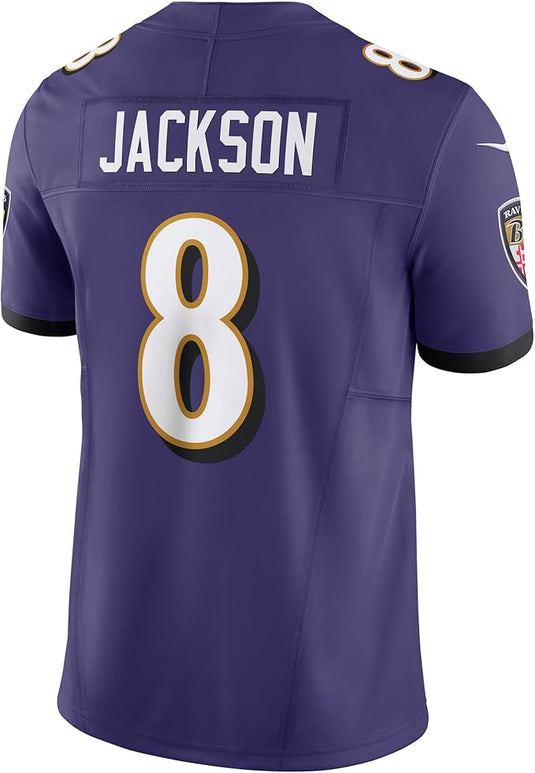 Lamar Jackson Baltimore Ravens NFL Nike Game Player Purple Jersey