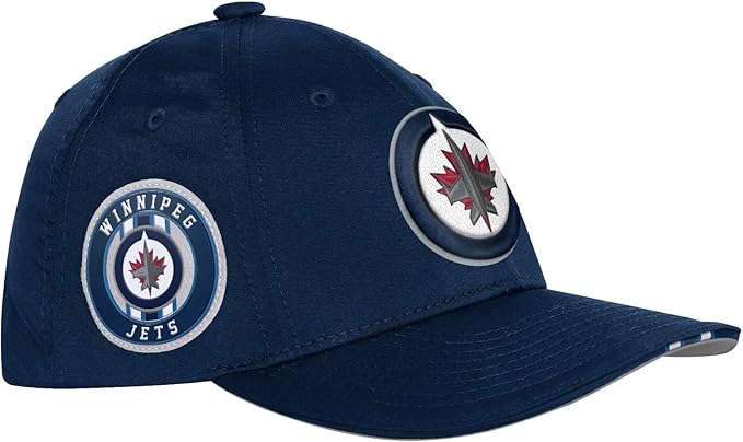Load image into Gallery viewer, Youth Winnipeg Jets NHL Draft Podium Adjustable Cap
