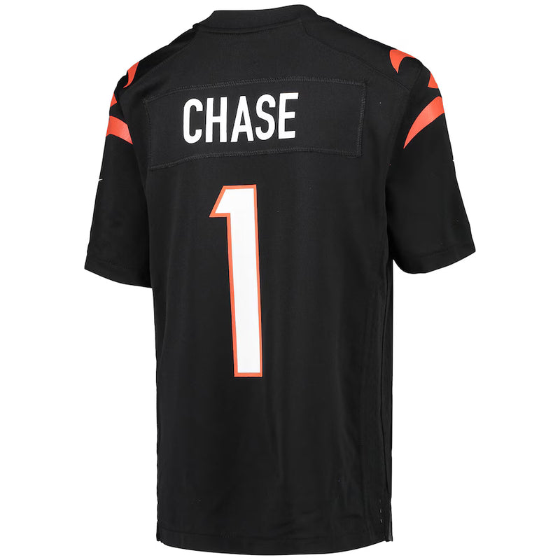 Load image into Gallery viewer, Youth Ja&#39;Marr Chase Cincinnati Bengals NFL Nike Game Team Jersey
