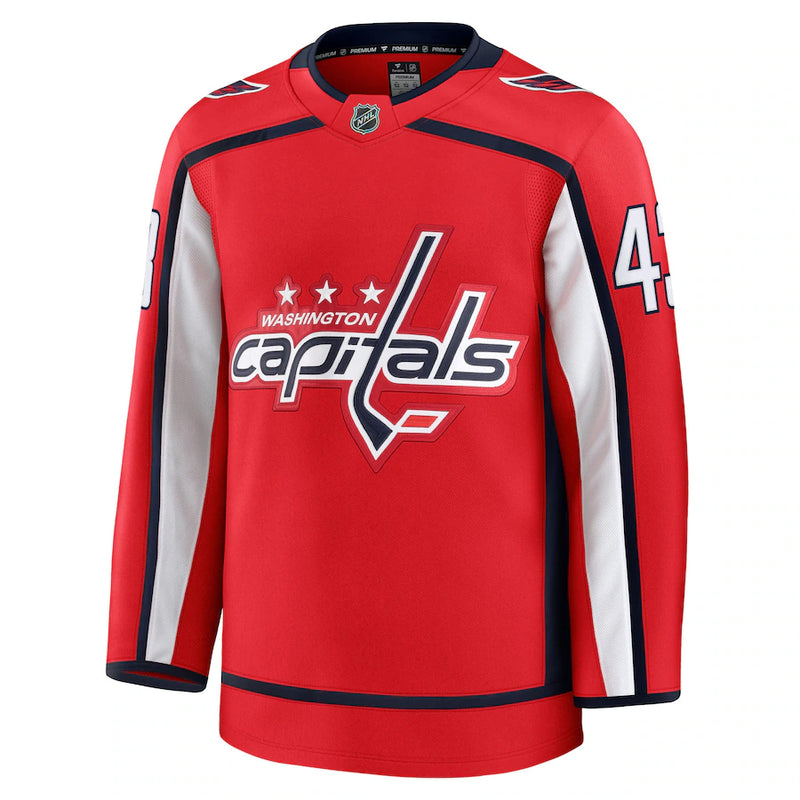 Load image into Gallery viewer, Tom Wilson Washington Capitals NHL Fanatics Premium Home Jersey
