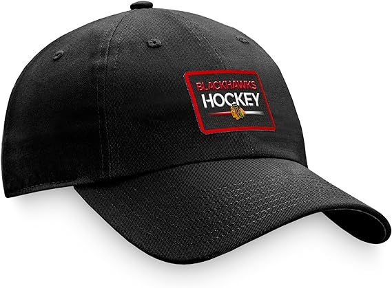 Chargez l&#39;image dans la visionneuse de la galerie, Casquette réglable authentique Pro Prime Graphic des Blackhawks de Chicago de la LNH
