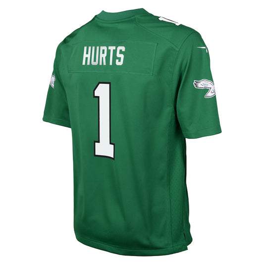 Youth Jalen Hurts Philadelphia Eagles NFL Nike Game Team Jersey