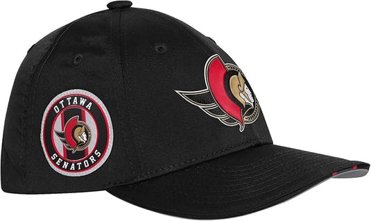 Casquette réglable structurée de base de la LNH des Jets de Winnipeg pour jeunes