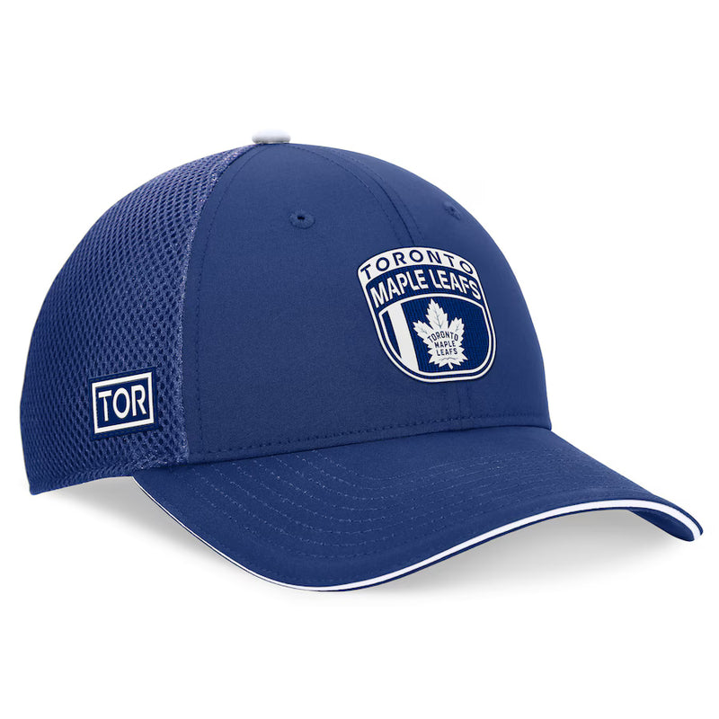 Load image into Gallery viewer, Toronto Maple Leafs 2024 NHL Draft On Stage Trucker Cap
