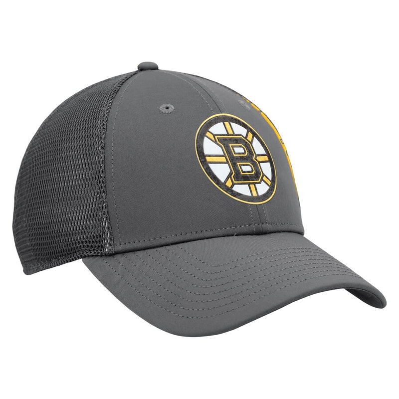 Load image into Gallery viewer, Boston Bruins NHL Authentic Pro Home Ice Trucker Snapback Cap
