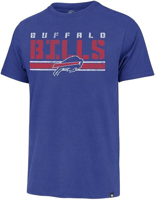 Buffalo Bills NFL Stripe Logo T-Shirt