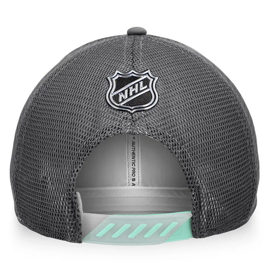 Seattle Kraken NHL Authentic Pro Home Ice Trucker Snapback Cap