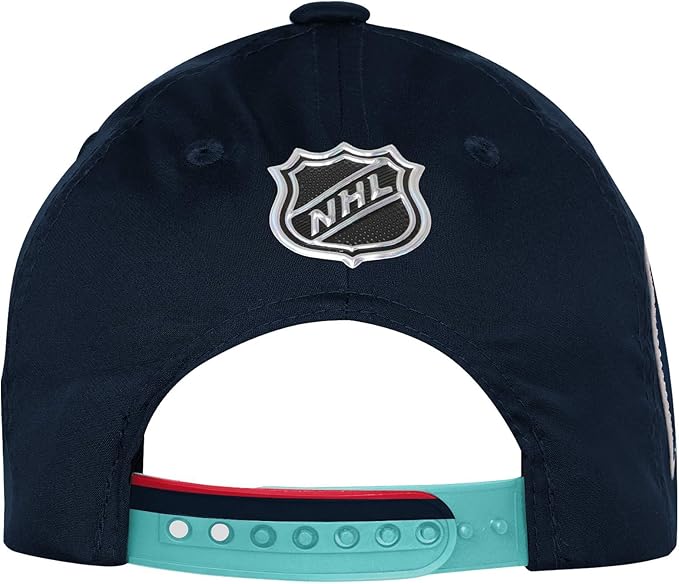 Load image into Gallery viewer, Youth Seattle Kraken NHL Draft Podium Adjustable Cap
