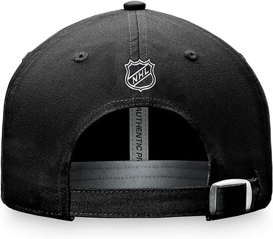 Casquette ajustable à motif graphique Authentic Pro Prime des Penguins de Pittsburgh de la LNH