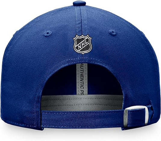 Casquette réglable authentique Pro Prime Graphic des Maple Leafs de Toronto de la LNH