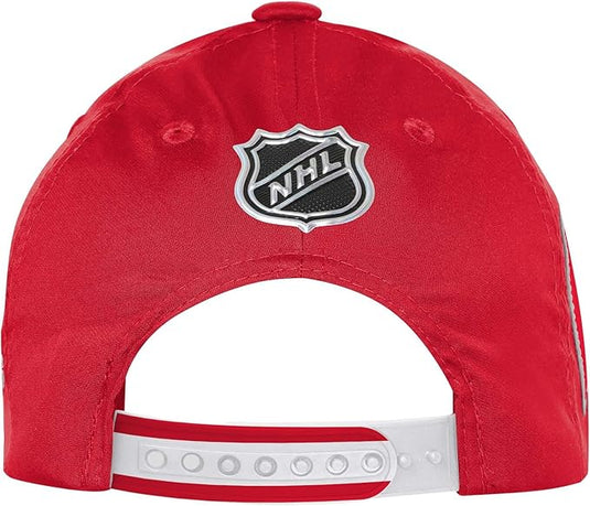 Casquette réglable structurée de base de la LNH des Jets de Winnipeg pour jeunes