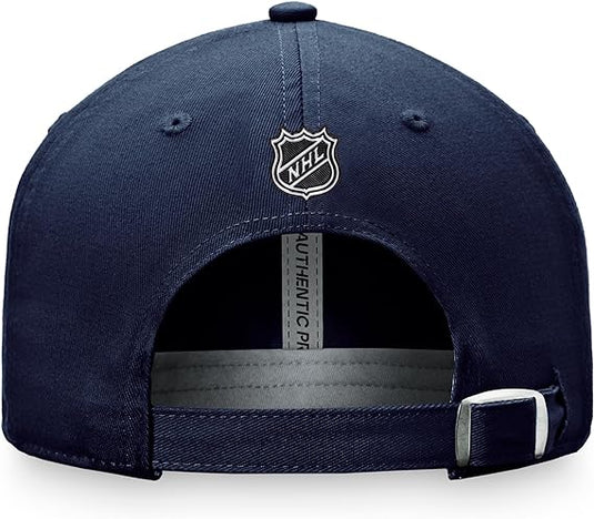 Casquette réglable à motif graphique Authentic Pro Prime des Jets de Winnipeg de la LNH