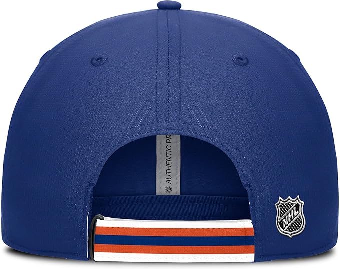 Load image into Gallery viewer, Edmonton Oilers NHL Authentic Pro Rink Pinnacle Adjustable Cap
